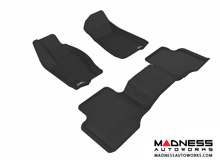 Jeep Grand Cherokee Floor Mats (Set of 3) - Black by 3D MAXpider